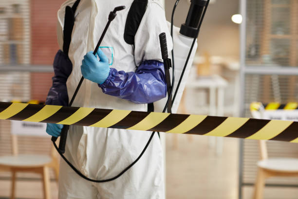 Professional Trauma Scene Cleanup technician working in Ord, NE